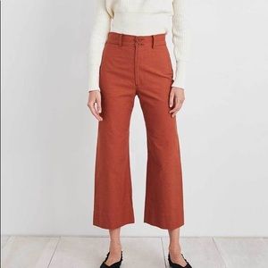 Apiece Apart Merida Pant Rust Size 8